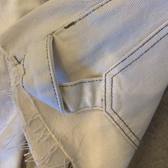 Pacsun denim tan shorts size 23 - Picture 5 of 6